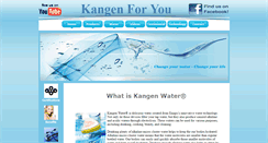 Desktop Screenshot of kangenforyou.com